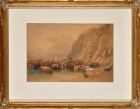 Lot 132 - John Wilson Carmichael (1799-1868) SHIPWRECK...
