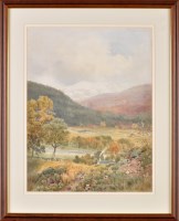 Lot 141 - Benjamin Ottewell (1884-1937) A HIGHLAND GLEN...