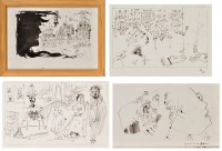 Lot 175 - Antoni Sulek (1951-1988) ''FIGURE WITH BATON...