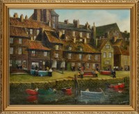 Lot 198 - E*** Leonard (20th Century) NORTHERN HARBOUR...