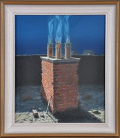 Lot 203 - Gordon Kay Mitchell (Contemporary) ''SMOKE...