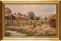 Lot 232 - John Falconar Slater (1857-1937) POULTRY BY A...