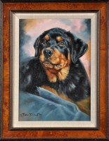 Lot 244 - John Tricket (b.1952-) PORTRAIT OF A...