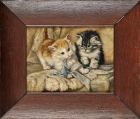 Lot 246 - Manner of Henriette Ronner (Dutch 1821-1909) ''...