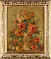 Lot 248 - George Kewley (fl. 1914-1924) FLOWERS IN A...