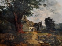 Lot 263 - John Wright Oakes (1820-1887) A RURAL CHURCH...