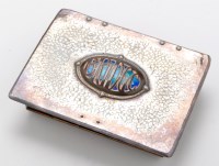 Lot 528 - A Cambray ware Art Nouveau style plate on...