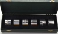 Lot 544 - Six Elizabeth II napkin rings, by United...