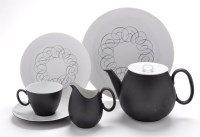 Lot 30 - Raymond Loewy: ''Script'', German part dinner...