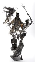 Lot 82 - Kenneth Rowden: ''Pandora's Box'', welded...