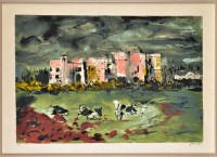 Lot 245 - John Piper ''CAREW CASTLE'' signed in pencil...