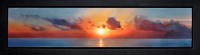 Lot 383 - Will Kemp SUNRISE OVER THE SEA signed oil on...