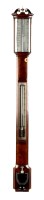Lot 1013 - An early 19th Century mahogany bowfront stick...