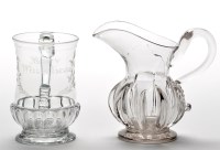 Lot 10 - Small baluster shaped christening mug, with...