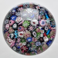 Lot 53 - Scrambled millefiori paperweight, attributed...