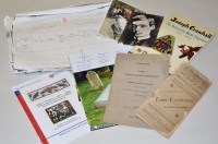 Lot 218 - An archive of literature, photographs,...