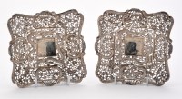 Lot 732 - A pair of Chinese export pierced dishes, by...