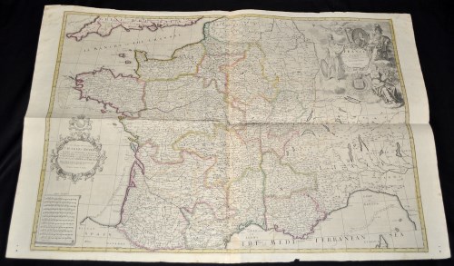 Lot 3 - John Senex (1678-1740) ''FRANCE COLLECTED FROM...