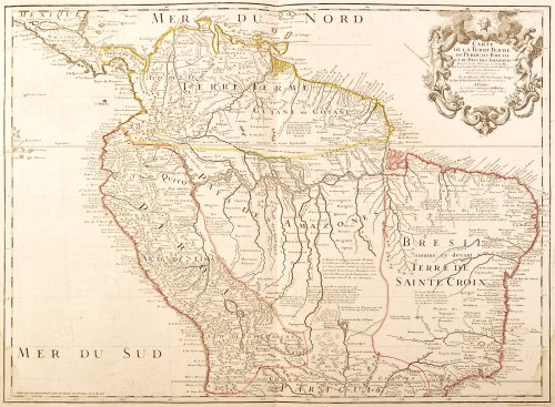 Lot 10 - William Delisle (1675-1726) ''CARTE DE LA...