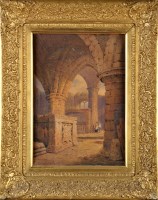 Lot 38 - A Follower of Samuel Prout (1783-1852) ''TOMBS...
