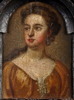 Lot 49 - 18th Century British School A MINIATURE BUST...