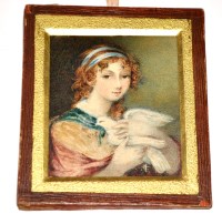 Lot 52 - 19th Century British School A MINIATURE...