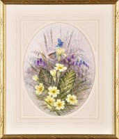 Lot 61 - Warwick Higgs (Contemporary) FLOWER STUDIES...