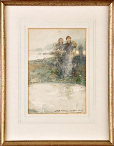 Lot 90 - Victor Noble Rainbird (1888-1936) FISHERGIRLS...