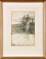 Lot 90 - Victor Noble Rainbird (1888-1936) FISHERGIRLS...