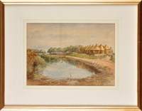 Lot 120 - John William Gilroy (1868-1944) FARM AT...