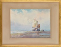 Lot 131 - William Knox (1862-1925) DUTCH COASTAL SCENES...