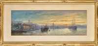 Lot 134 - John Chambers (1852-1928) SUNRISE OVER NORTH...