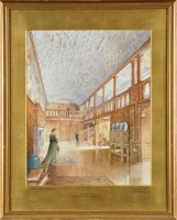 Lot 185 - F*** N*** W*** (20th Century) ''INTERIOR OF...