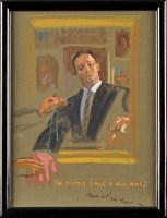 Lot 202 - Michael Stennett (b.1946) ''THE DOCTOR GAINS A...
