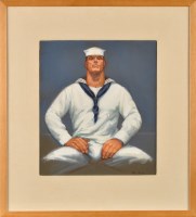 Lot 206 - Michael Stennett (b.1946) STUDY OF AN AMERICAN...