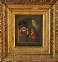 Lot 259 - 19th Century Continental School AN ELDERLY...