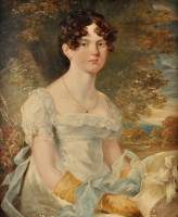 Lot 280 - British School c.1800 A PORTRAIT OF A YOUNG...