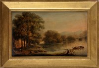 Lot 333 - Manner of Patrick Nasmyth (1787-1831) A RIVER...