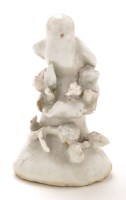 Lot 1086 - 'Dry Edge' figure of a finch, perched upon a...