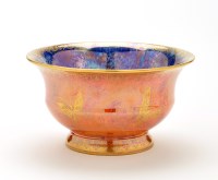 Lot 1165 - Wedgwood 'Fairyland Lustre' bowl, mottled blue...