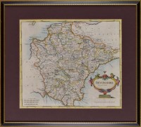 Lot 14 - Robert Morden (c.1650-1703) A MAP OF THE...
