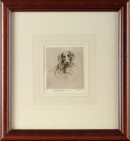 Lot 27 - Henry Wilkinson (1921-2001) A PORTRAIT OF A...