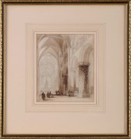 Lot 73 - Charles Ward (fl.1826-1869) THE INTERIOR OF...