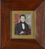 Lot 108 - 19th Century British School A MINIATURE...