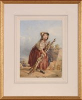 Lot 118 - John Henry Mole, VPRI (1814-1886) A GIRL...