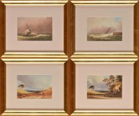 Lot 201 - 19th Century British School TWO LANDSCAPE...