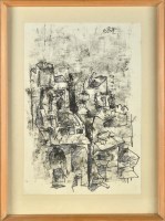 Lot 213 - 20th Century Israeli School ABSTRACTED...
