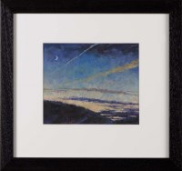 Lot 253 - Tony Peart (1961-) ''SUNSET FROM CASTLETON...