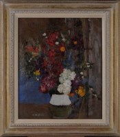 Lot 280 - Hannah Mayor (1871-1948) FLOWERS IN A VASE...