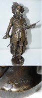 Lot 431 - After Lalouette (circa 1900): a bronze...